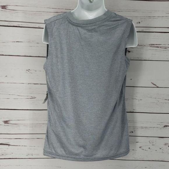 Mad Game gray pocket VNeck Athletic Tank top‎ small - Picture 4 of 6